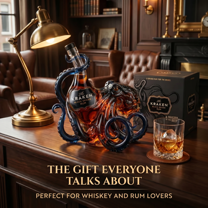Kraken Octopus Whiskey Decanter – Limited Collector’s Edition