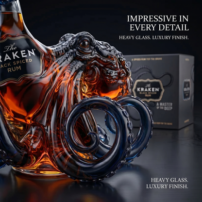 Kraken Octopus Whiskey Decanter – Limited Collector’s Edition