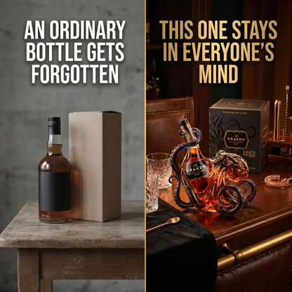 Kraken Octopus Whiskey Decanter – Limited Collector’s Edition