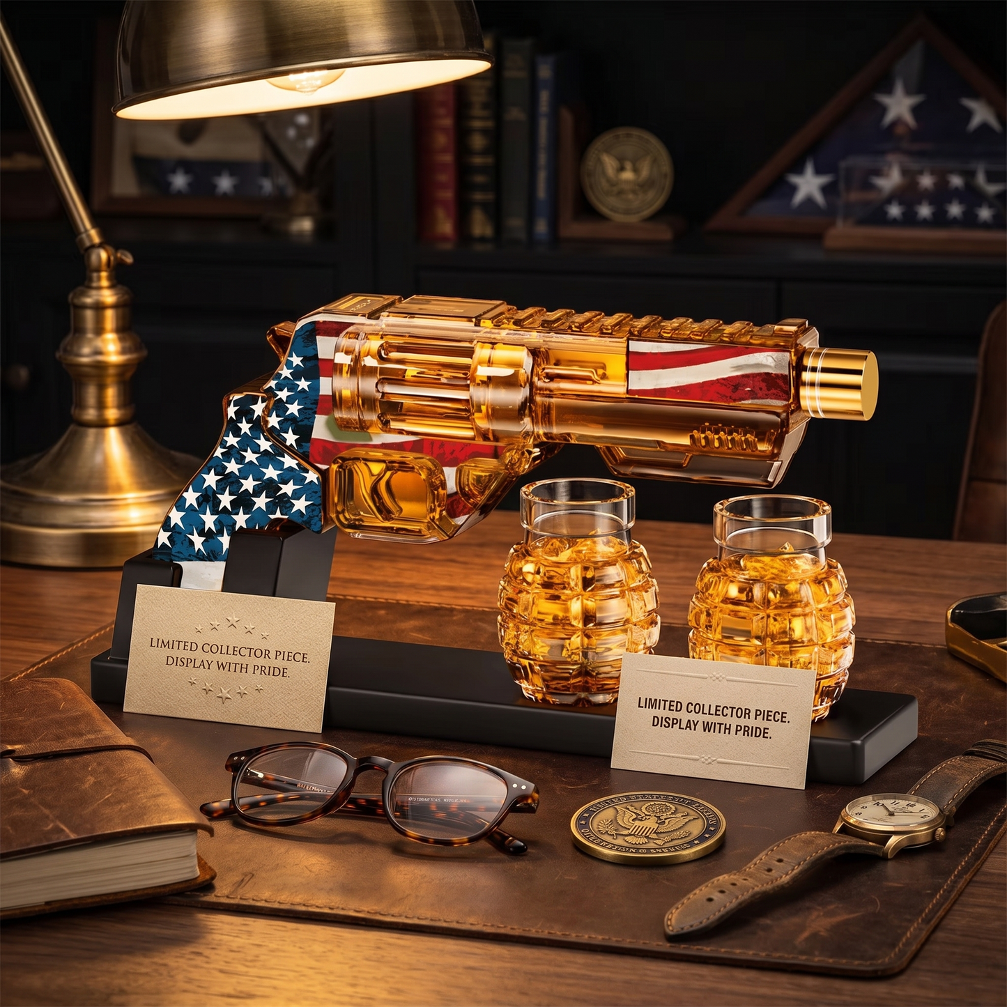 Freedom Revolver Display Set – 250th Anniversary Limited Collector’s Edition