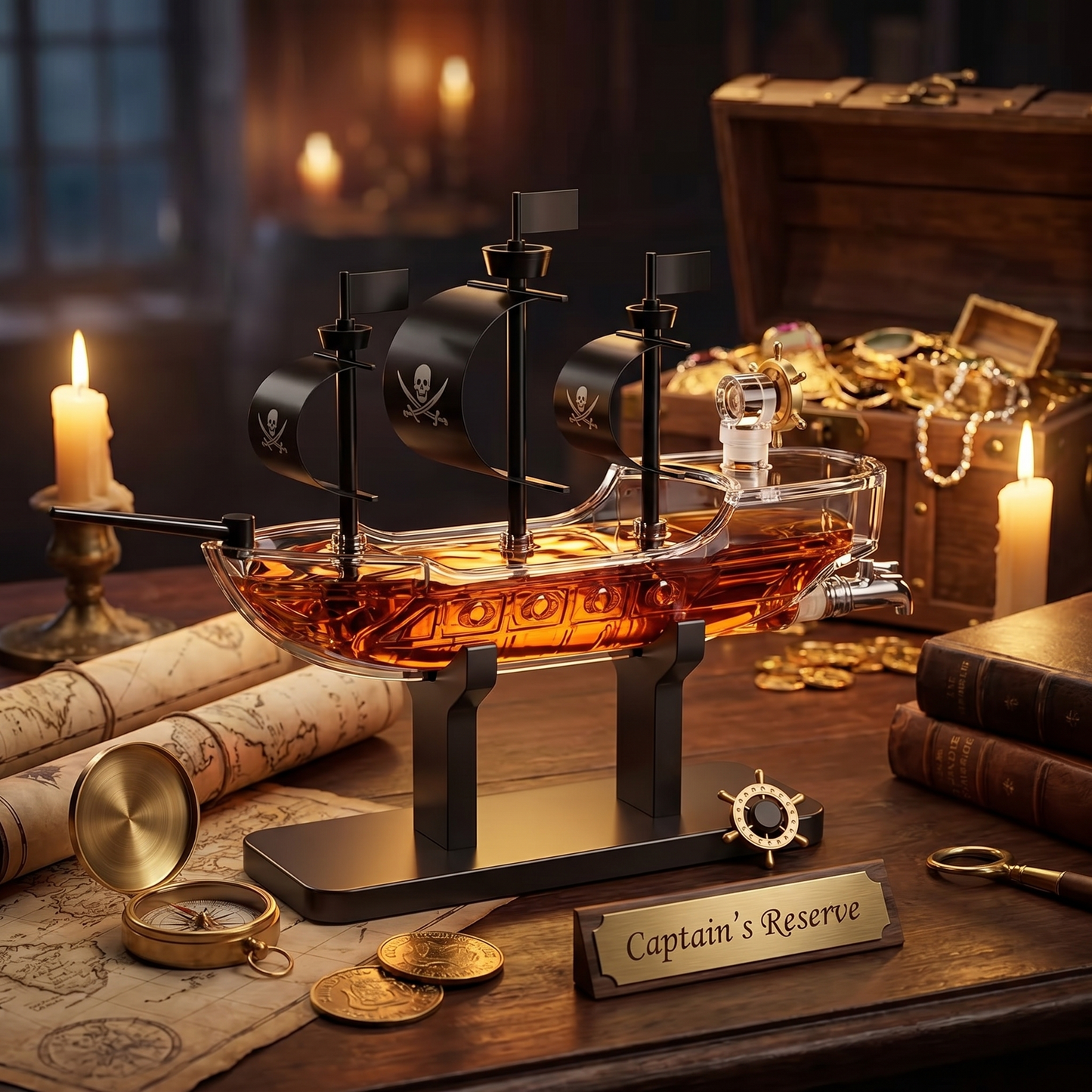 Black Pearl Ship Display Set – Limited Collector’s Edition