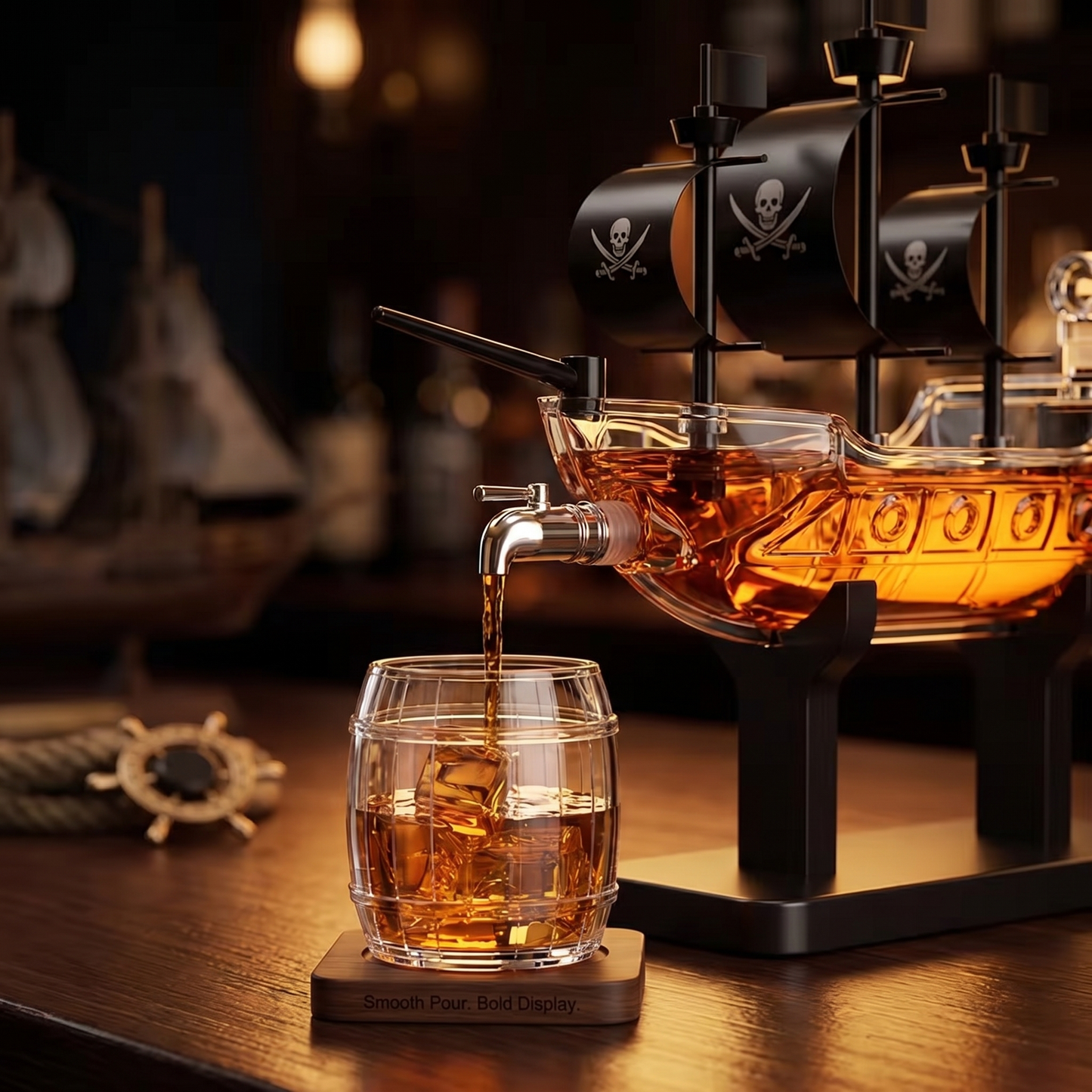 Black Pearl Ship Display Set – Limited Collector’s Edition